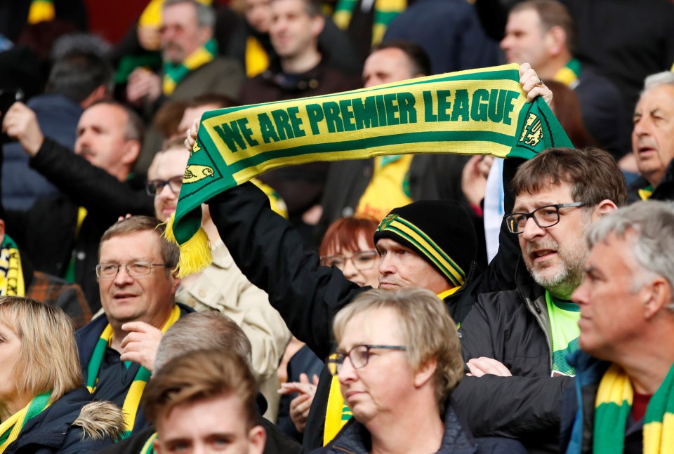  Norwich are returning to the Premier League after a three-year break