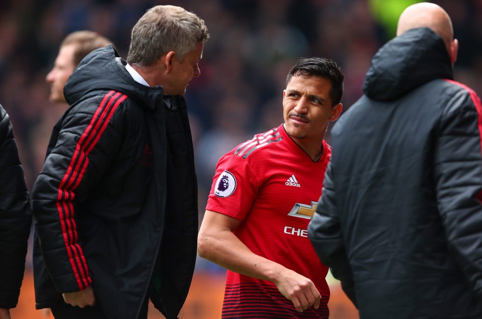  Alexis Sanchez could be one of the first out the United exit door this summer