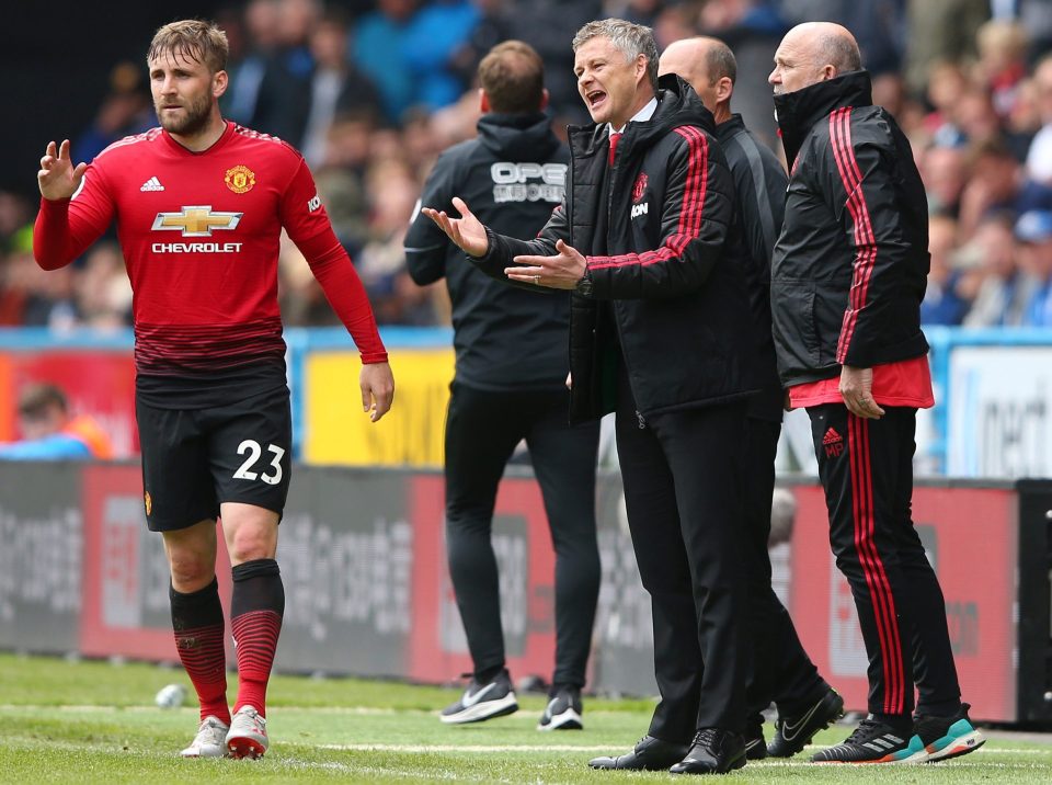  Luke Shaw was guilty of a horror mistake to leave Ole Gunnar Solskjaer wincing in frustration