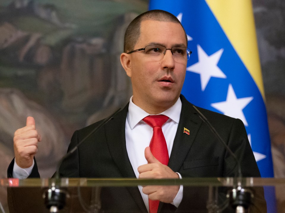  Venezuelan foreign minister Jorge Arreaza has vowed his country will stand up to outside interference