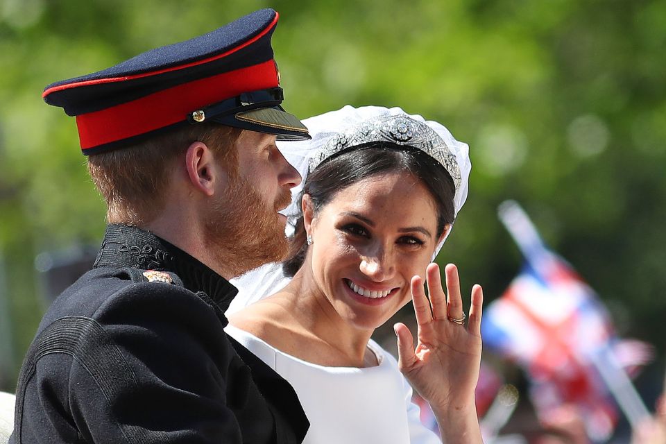  Gayle King covered the Royal Wedding in May last year