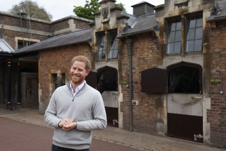  Beaming Harry said: 'I'm very excited to announce that Meghan and myself had a baby boy this morning, a very healthy baby boy'