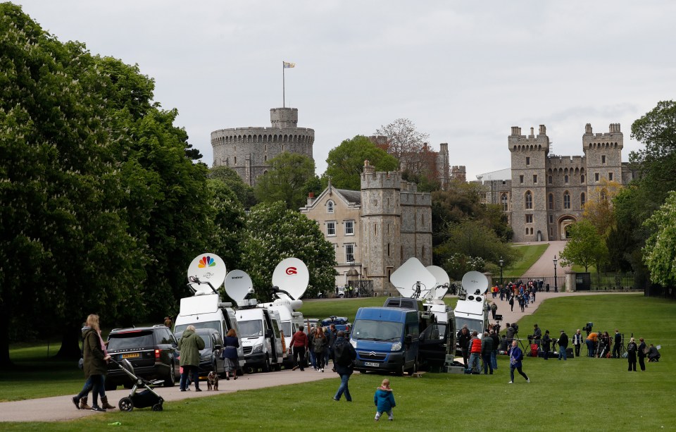  Frogmore House is in the grounds of Windsor Castle, where the world's media has gathered