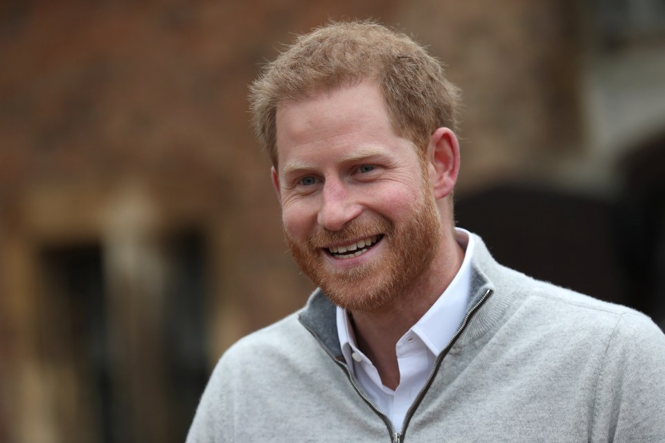  Prince Harry told television crews that he'd had 'about two hours sleep' after Baby Sussex was born