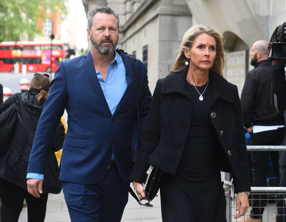  Mark and Julie Wallace, the parents of Sara Zelenak, 21, one of the victims of the London Bridge attack, arrive at the Old Bailey