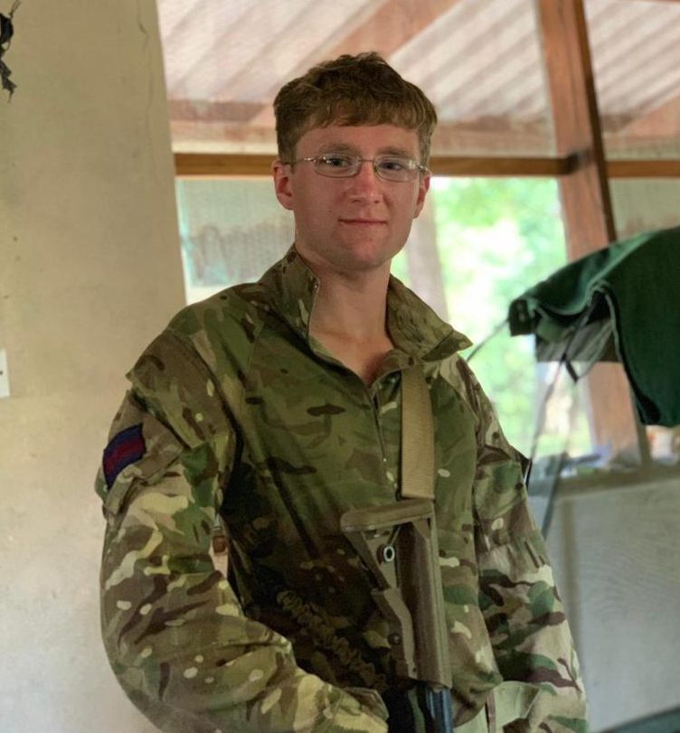  Mathew Talbot, 23, died on Sunday morning during a mission to protect wildlife