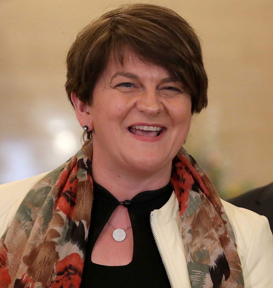  Arlene Foster has been critical of May's previous efforts