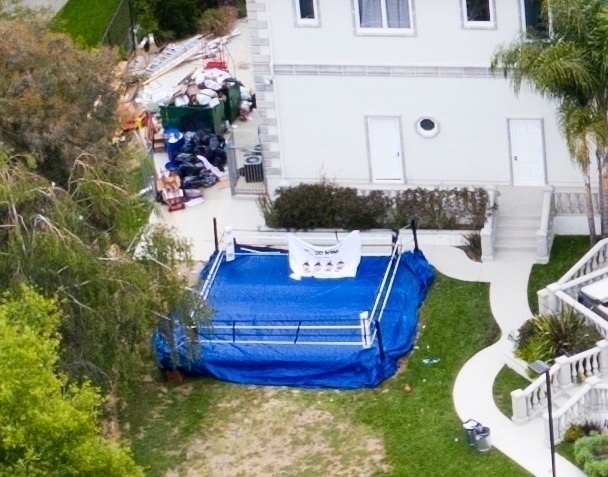  The mansion even had its own boxing ring in the garden