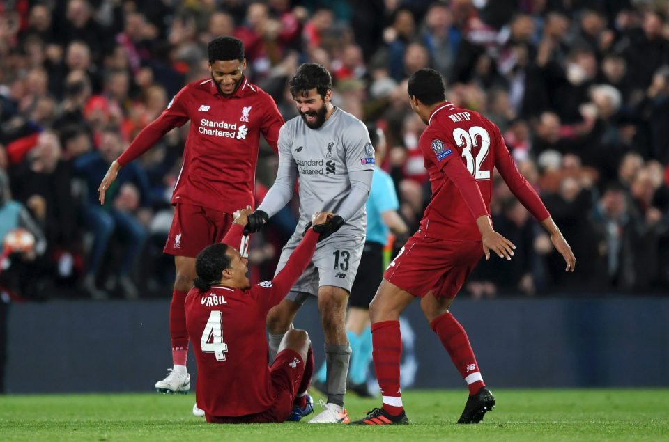  Alisson and Virgil van Dijk were heroic to keep Barcelona at bay