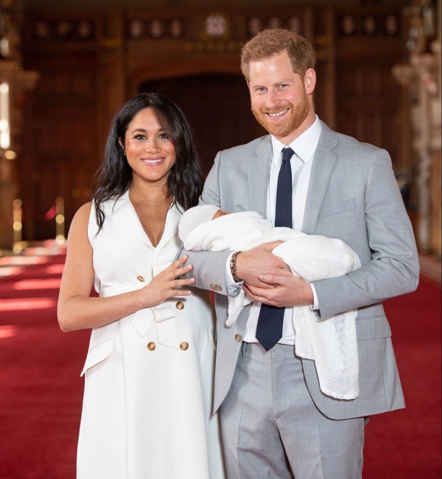  With all the trauma that comes with labour, Meghan's choice to wear white came as a surprise