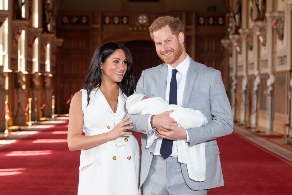  Judi said Meghan stood to his side offering maternal-looking support when they showed off Archie in May