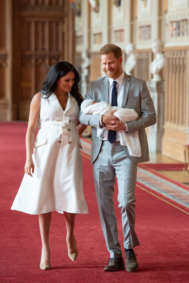  The mum and dad said they were overjoyed at having their own bundle of joy