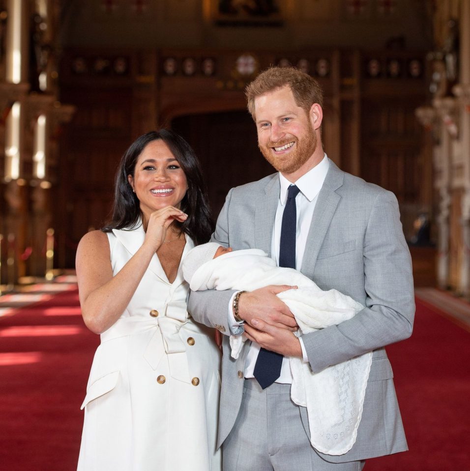  Prince Harry couldn't stop smiling as he cradled the newborn in his arms