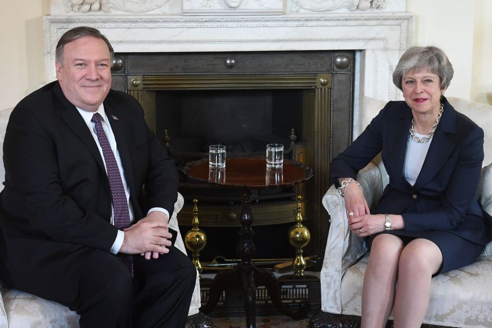  US Secretary of State Mike Pompeo humiliated Theresa May by insisting Margaret Thatcher would have snubbed Huawei