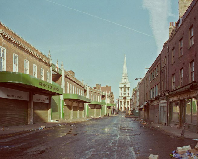  The Spitalfields Market, 1988 - The original market started around 1666, shortly after the Great Fire of London, and it continues to be a hub of shopping to this day