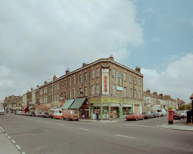  High Road Leytonstone, 1988 - The street has remained largely unchanged since this snap was taken