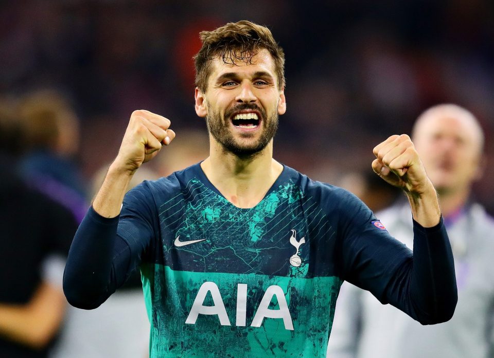  Fernando Llorente is set to leave Spurs this summer despite his Champions League heroics