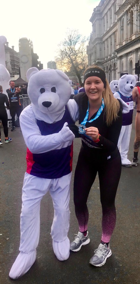  I did Cancer Research's Winter London Run as one of my marathon preparation races