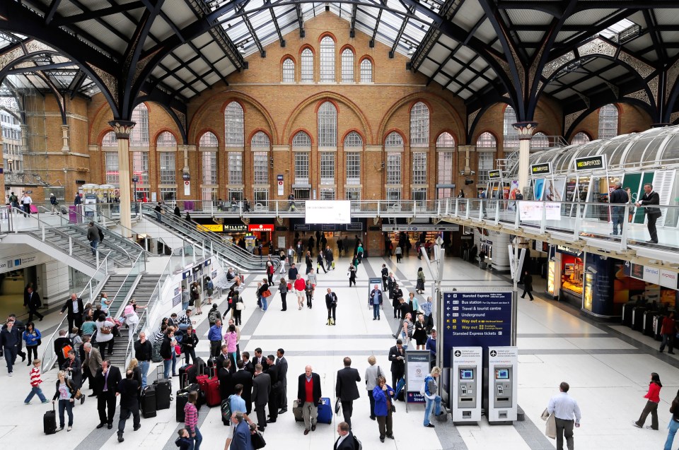  Liverpool Street remains one of the busiest railway stations in the capital and has now been running train services since it was first opened in 1874