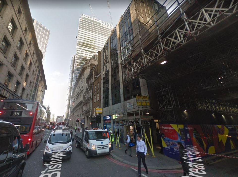  Bishopsgate today is home to some of the biggest buildings in London, including the NatWest Tower (Tower 42) and 22 Bishopsgate, which will be a whopping 912ft (278m) when completed