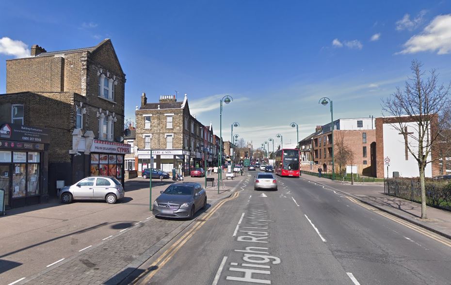  A Polish delicatessen now occupies the same building today - but the same funeral directors is still on the opposite side of the road 32 years on