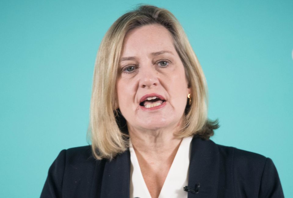  Work and Pensions Secretary Amber Rudd urged Tories to 'stand your ground' against extremist parties from the left and the right