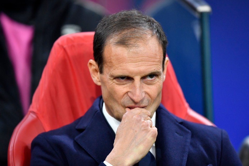  Massimiliano Allegri, despite winning Serie A with Juventus, could leave the club this summer