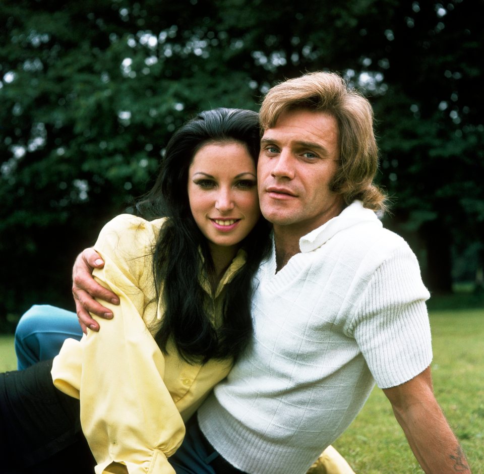  Comedian Freddie Starr with second wife Sandy who he married at the height of his fame