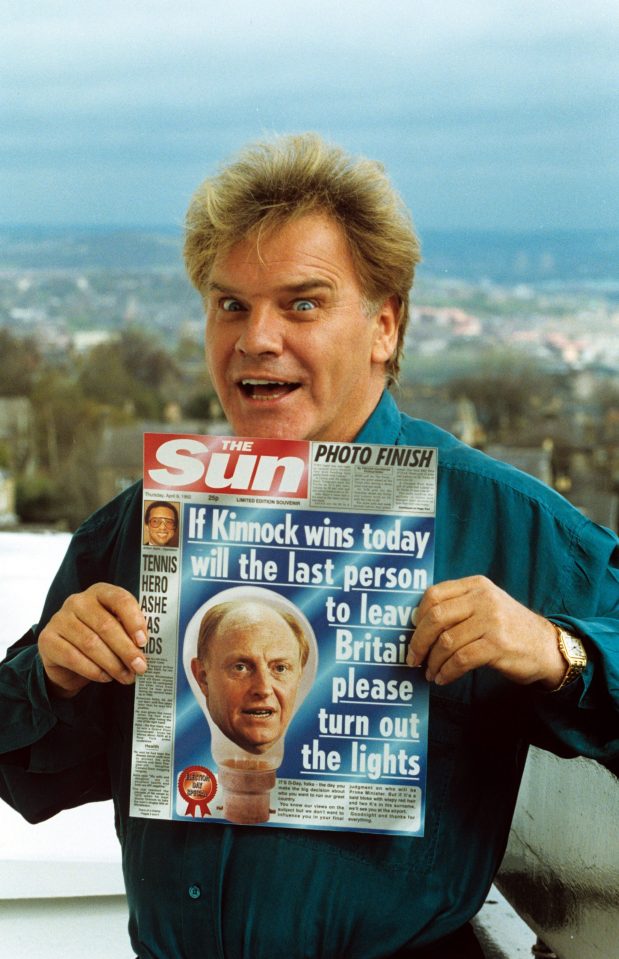  Despite Freddie Starr's working class roots, he hated the Labour Party