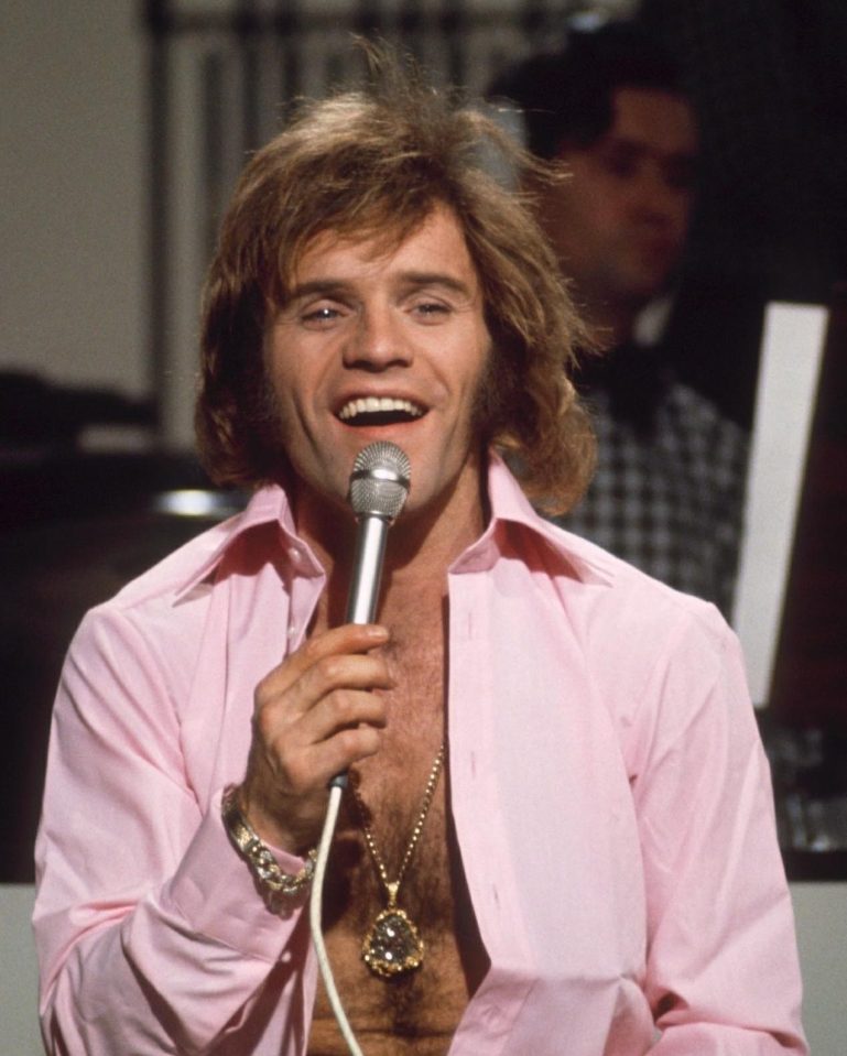  The celeb performing on TV  in 1973