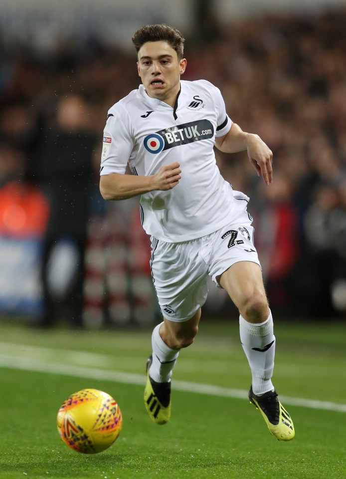  Welsh international Daniel James is close to joining Manchester United