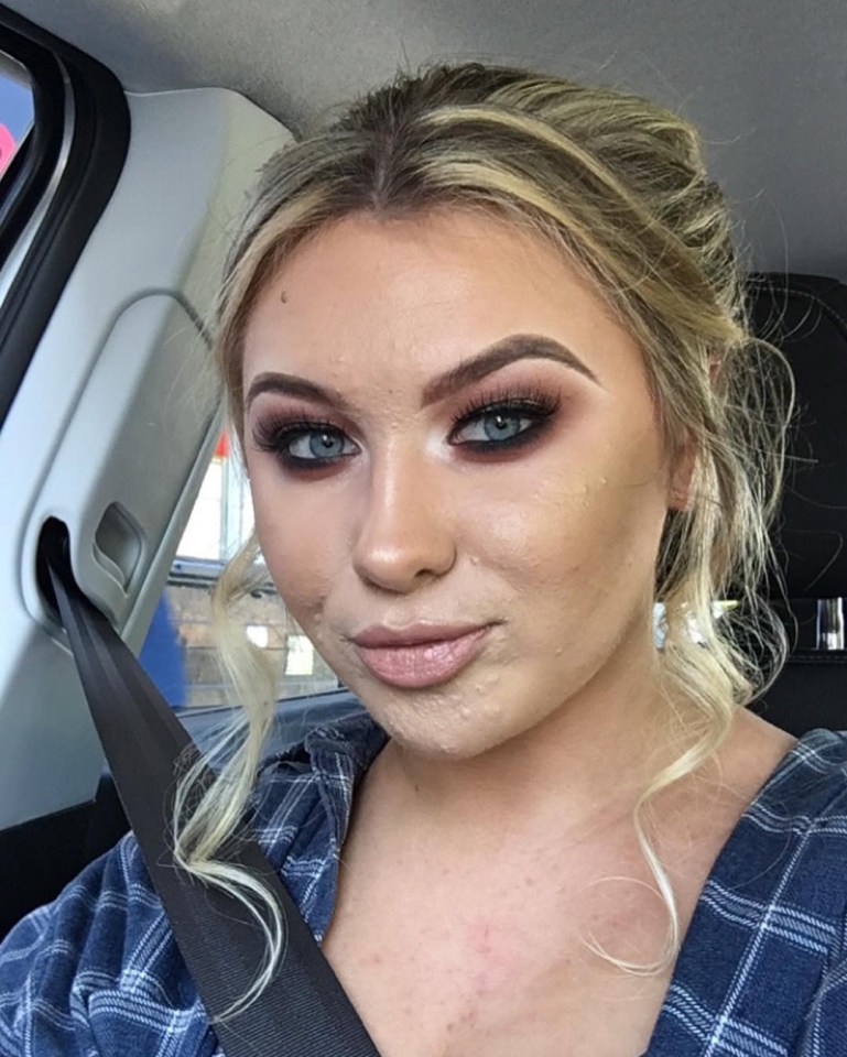  She now saves makeup for nights out with friends at uni