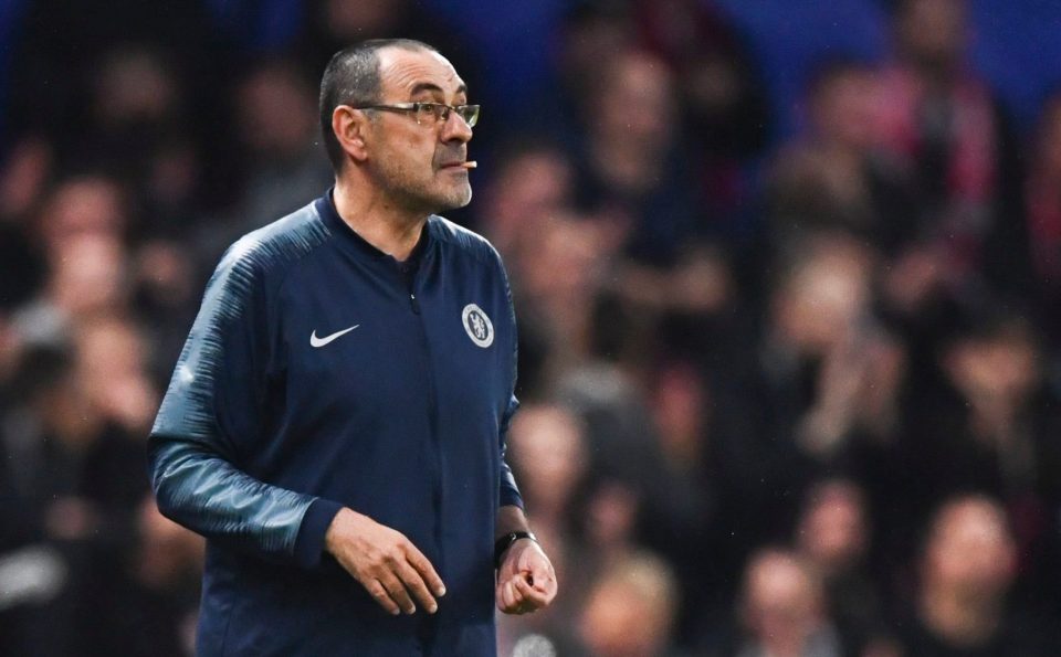  Sarri's future at Stamford Bridge remains unknown, with Juventus targeting the Blues gaffer as Allegri's replacement