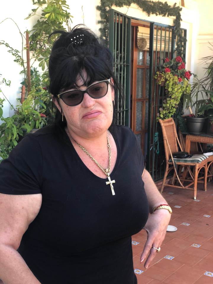  Freddie Starr's live-in carer Nelly Georgieva said she could not afford to bury him in Spain