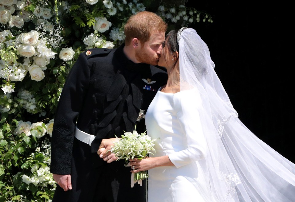 Prince Harry and Meghan got married last year