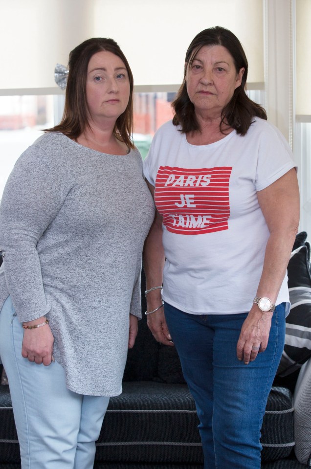  The mum and daughter deal with their grief in different ways