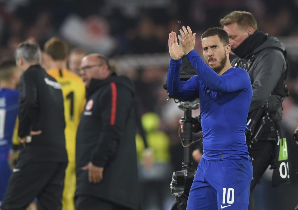 Eden Hazard may have played his last Premier League game for Chelsea