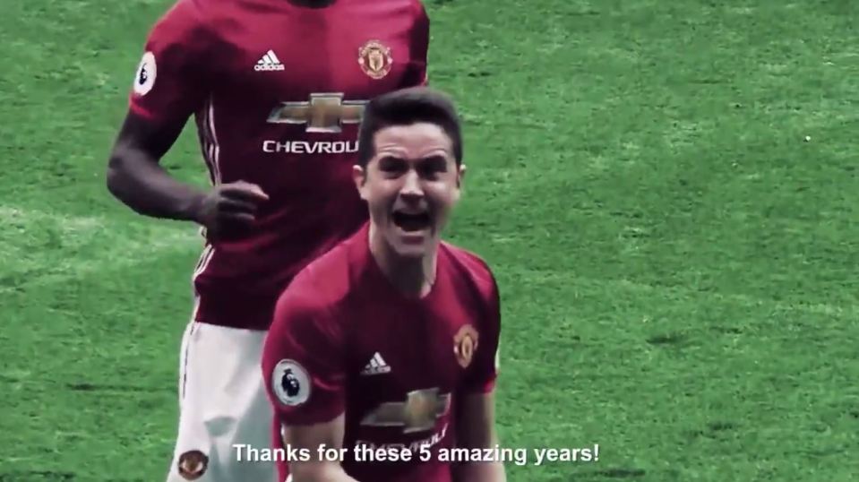  Herrera was a fan-favourite at Old Trafford for his commitment and hard-working attitude