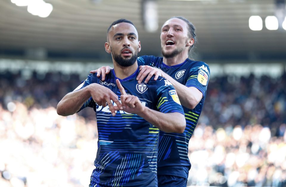  Kemar Roofe's strike was enough to give Leeds the advantage heading back to Elland Road