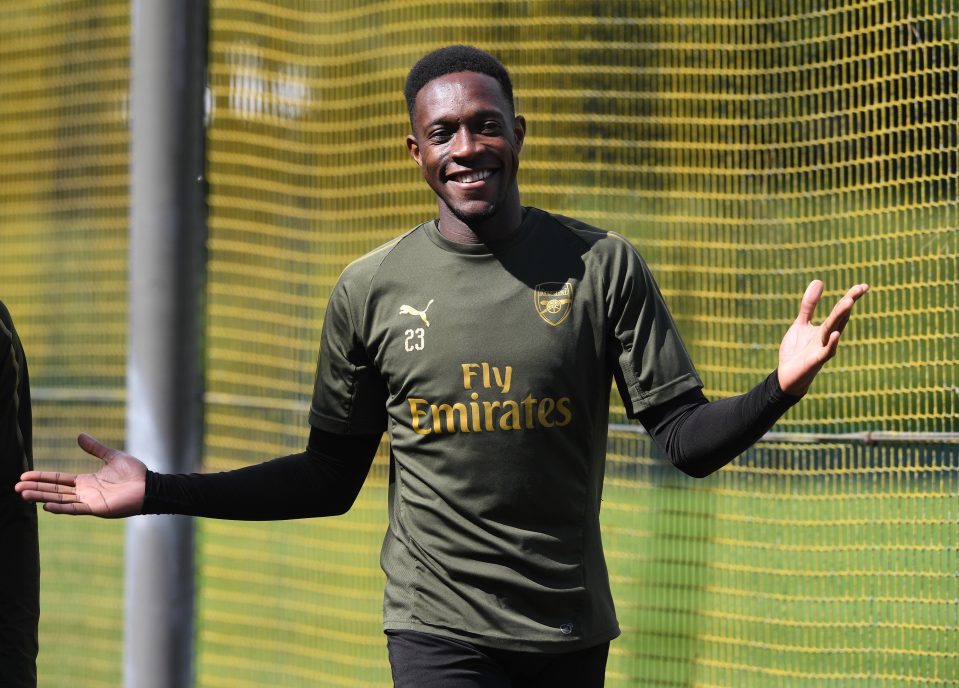  Danny Welbeck could make his last Arsenal appearance in the Europa League final vs Chelsea