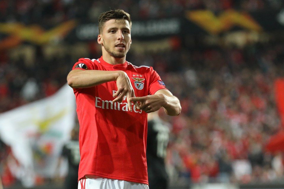  Man Utd have been told to pay £52m for Benfica defender Ruben Dias