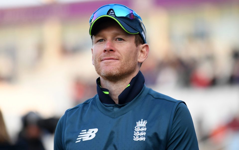  Eoin Morgan is not expected to sing the English national anthem