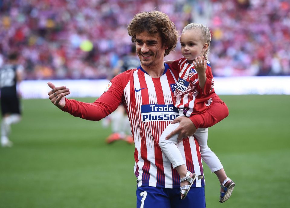  Griezmann played his final home game of the season against Sevilla but did not acknowledge he was leaving till after the game