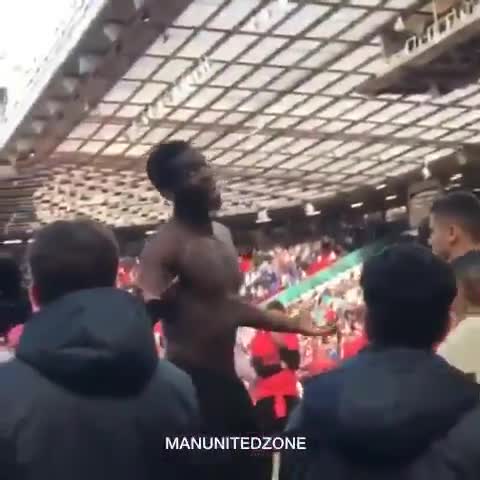  Pogba was told to 'f*** off' by one angry man