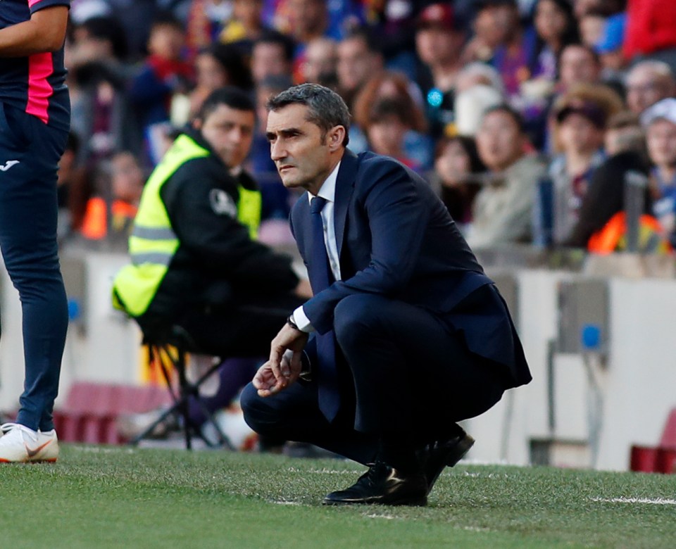  Barcelona have claimed they will stand by Ernesto Valverde this summer