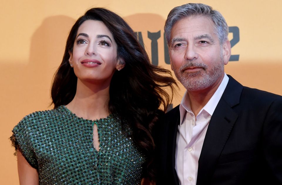  George Clooney is married to Lebanese-British barrister Amal Clooney