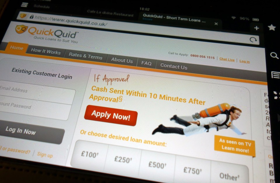  QuickQuid was the most complained about payday lender with 10,409 new cases in 2018