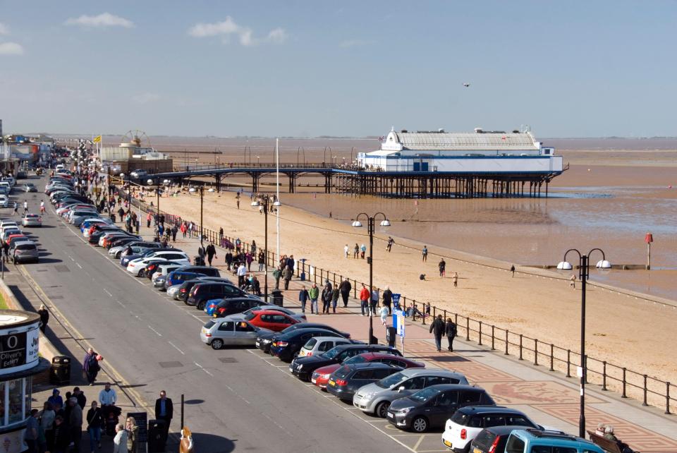  Cleethorpes beach in Lincolnshire emerged a winner