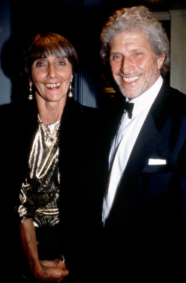 June with her late husband Robert