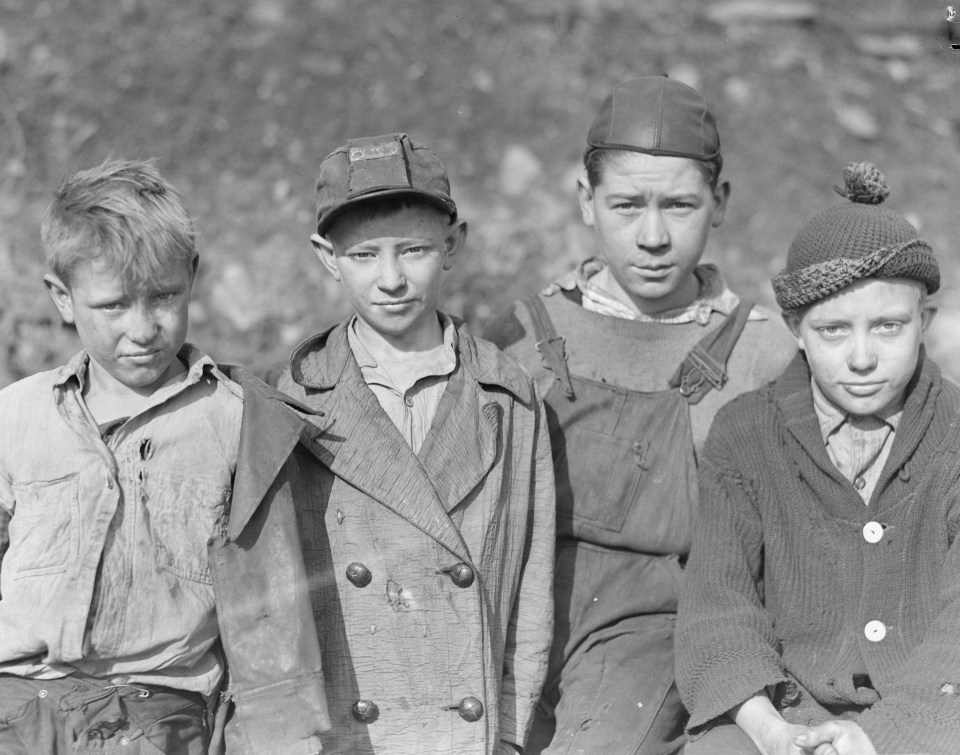 These young men, pictured in 1937, have faced some trying years